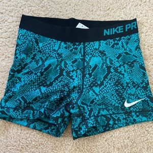 3 Nike Pro Spandex Shorts